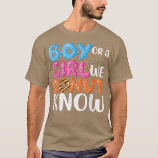 T-shirt Révélation Drôle De Genre Que Nous Ne Connaissons