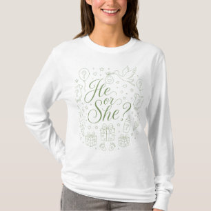 T-shirt Révélation du sexe de bébé pour Baby Shower