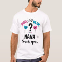 Révélation du sexe du bébé Rose ou Bleu Nana t'aim