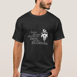 T-shirt Révélation Voici un cheval pâle