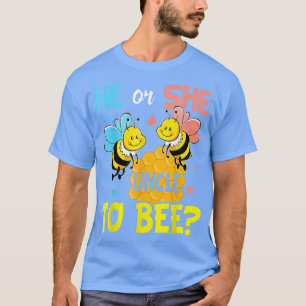 T-shirt Révéler le genre L'oncle à l'abeille annonce