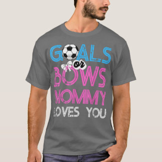T-shirt Révéler Le Sexe Objectifs Ou Bows Maman Vous Aime 