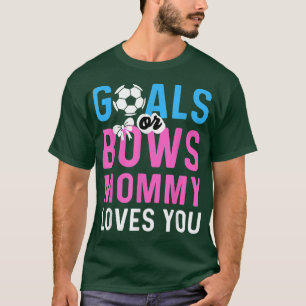 T-shirt Révéler Le Sexe Objectifs Ou Bows Maman Vous Aime
