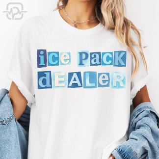 T-shirt Revendeur de packs de glace Infirmière drôle Rétro