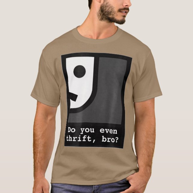 T-shirt Revendeur humour thrifing drôle thrift magasin (Devant)