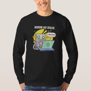 T-shirt Revendeur Moderne Nft Nfts Robot Jpeg