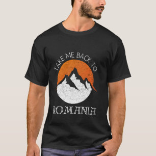 T-shirt Revenez À Roumanie Vintage Roumanie Vacances