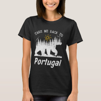 T-shirt Revenez Au Portugal Vacances Vintage Portugal