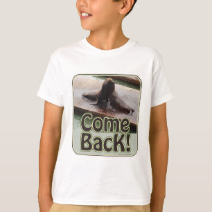 T-shirt Revenez Photo de voyage Epic Sea Lion Slogan