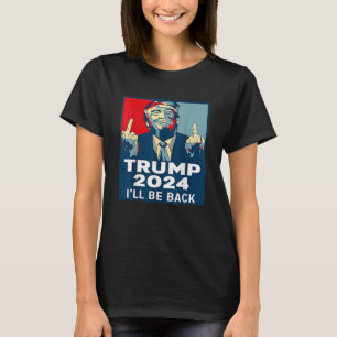T-shirt Revenez Trump 2024 Vintage Donald Trump 4 juillet