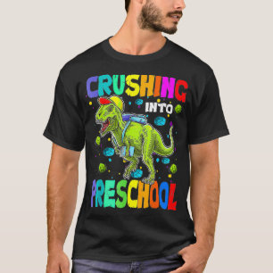 T-shirt Revenir À L'École À Thé Dinosaure