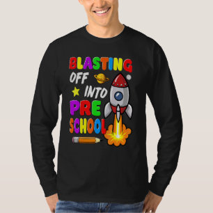 T-shirt Revenir À L'École Préscolaire