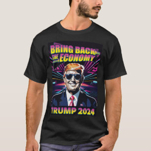 T-shirt Revenir à l'économie - Trump Cool des années 80 20