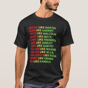 T-shirt Rêver Comme Martin Hommes Femmes Garçons Filles Hi