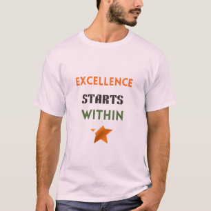 T-shirt Rêver. Construire. Devenir. – Croissance & Succès