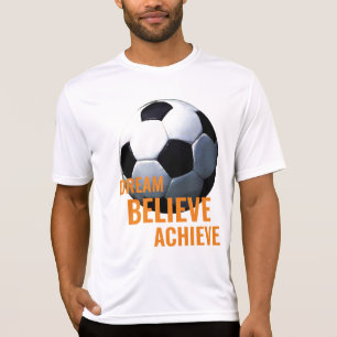 T-shirt Rêver Croire Atteindre Football