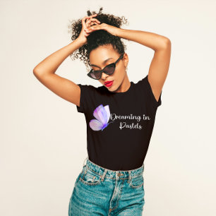 T-shirt "Rêver dans les pastels" Soft esthétique féminine