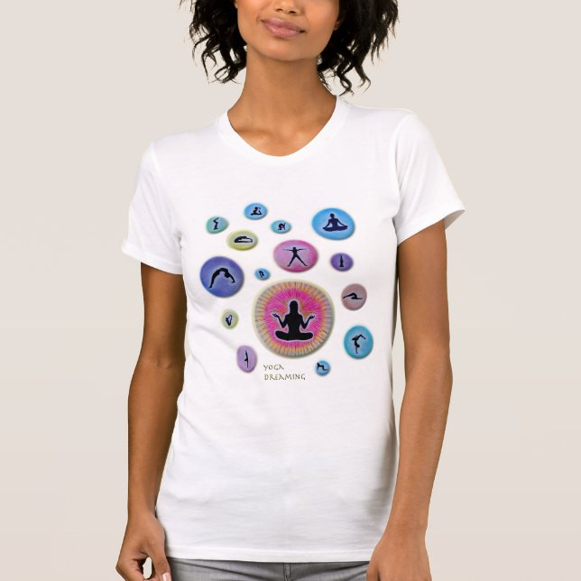 T-shirt rêver de yoga (Devant)