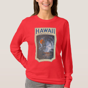 T-shirt Rêver pièce en t foncée de douille de dames