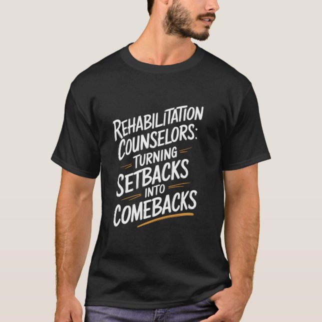 T-shirt Revers de situation en conseils de réadaptation  (Devant)