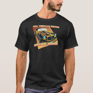 T-shirt Rêves à plein gaz, À damiers schémas Motorsport