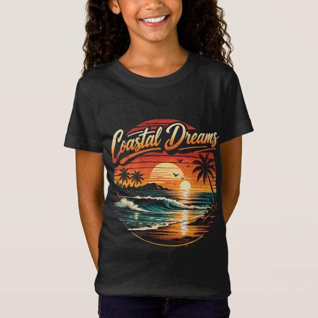 T-Shirt Rêves Côtiers (Devant)