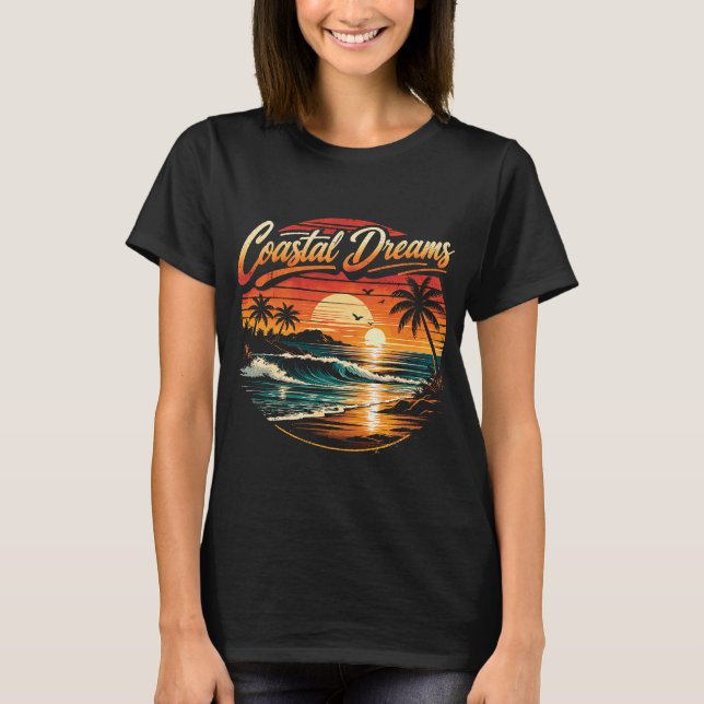 T-shirt Rêves Côtiers (Devant)