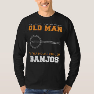 T-shirt Rêves de Banjo : Tee-shirt de la mélodie hilarante