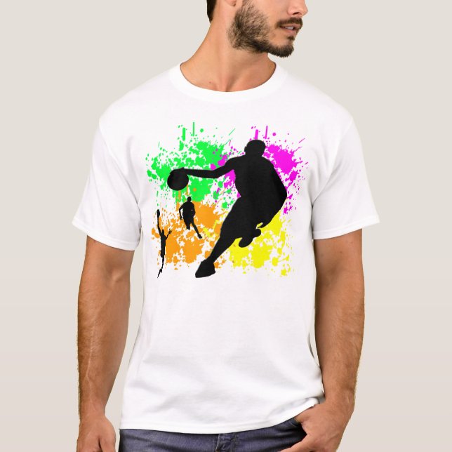 T-shirt Rêves de basket-ball (Devant)
