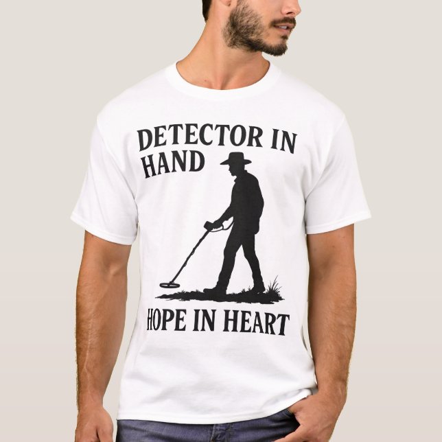 T-shirt Rêves de détecteur (Devant)
