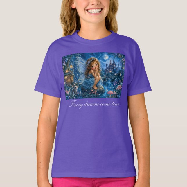T-shirt Rêves de fées deviennent réalité (Devant)