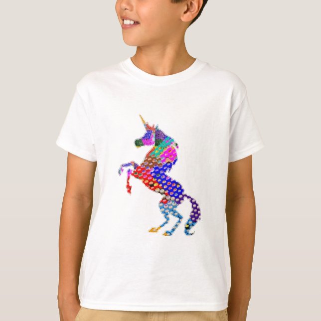 T-shirt Rêves   de la nature n de LICORNE (Devant)