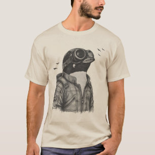 T-shirt Rêves De Manchot De Vol Mignon Drôle Surréaliste P