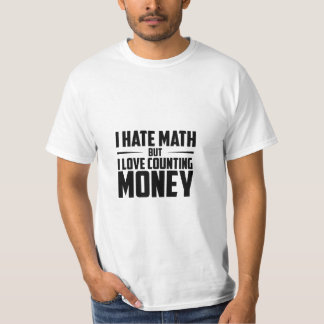 T-shirt Rêves de Nerd en Maths J'ai des maths mais j'aime