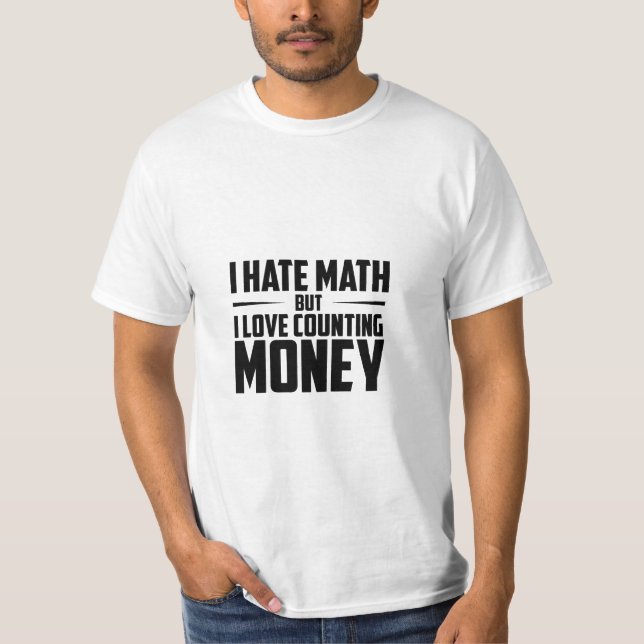 T-shirt Rêves de Nerd en Maths  J'ai des maths mais j'aime (Devant)