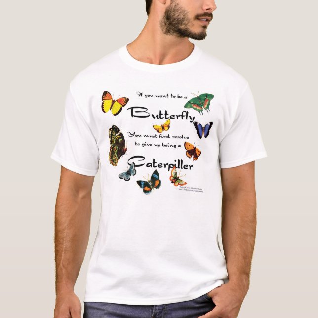 T-shirt Rêves de papillon (Devant)