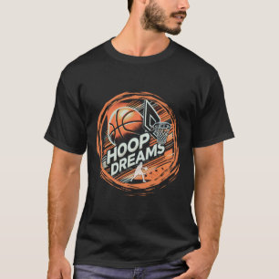 T-shirt Rêves de plateau de basket actifs