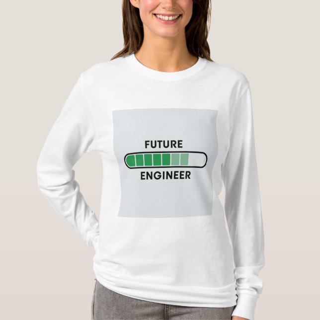 T-shirt "Rêves Futurs En Cours - Portez Votre Ambition !" (Devant)