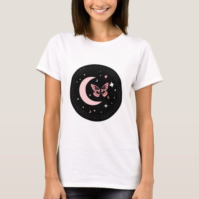 T-shirt Rêves lunaires et nuits papillon (Devant)