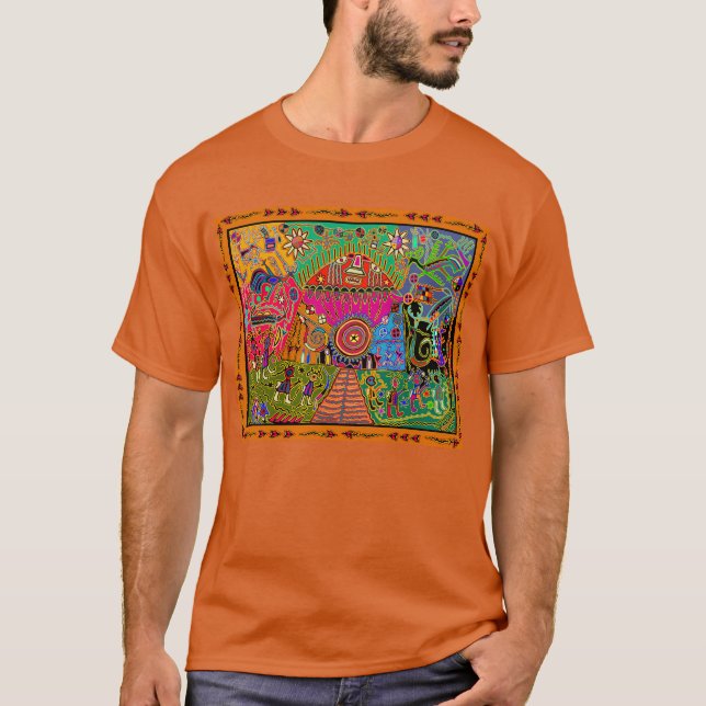 T-shirt Rêves mystiques de chaman (Devant)