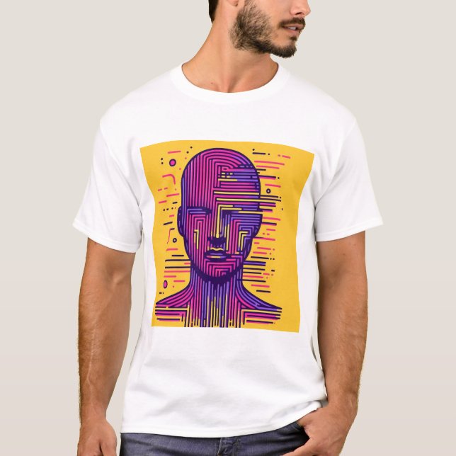 T-shirt Rêves numériques (Devant)