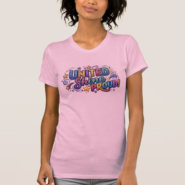 T-shirt Rêves Unis Avenir Fier (Devant)