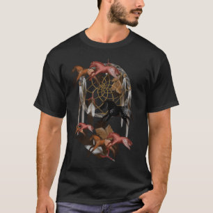 T-shirt rêveur de chevaux