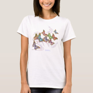 T-shirt rêveur de papillon