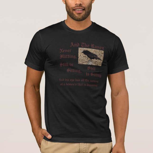 T-shirt rêveur de Raven (Devant)