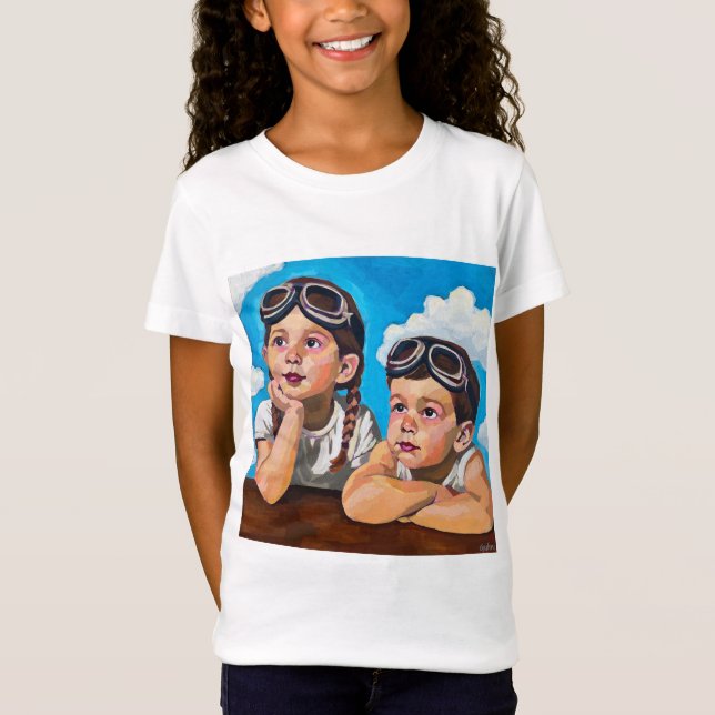 T-Shirt Rêveurs dans le ciel (Devant)