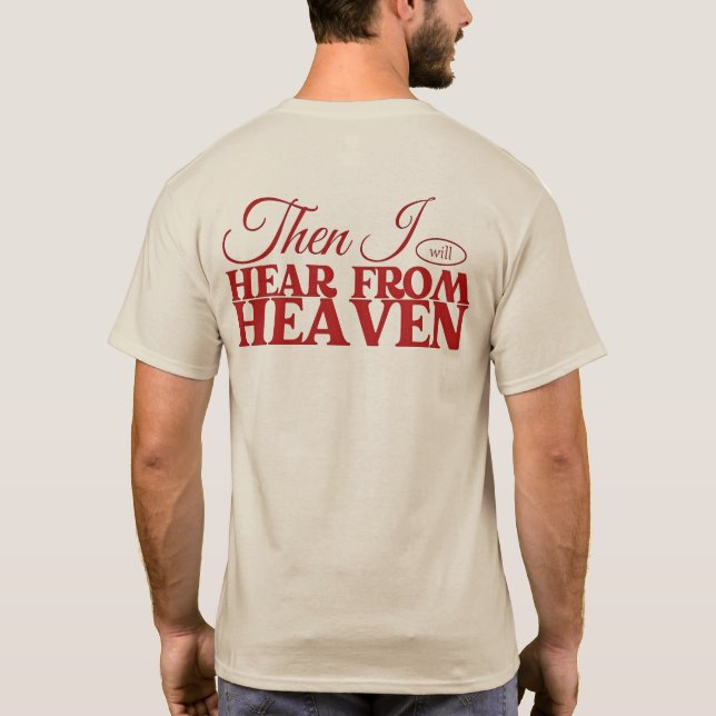 T-shirt Revival / Alors J écoutera du ciel (Dos)
