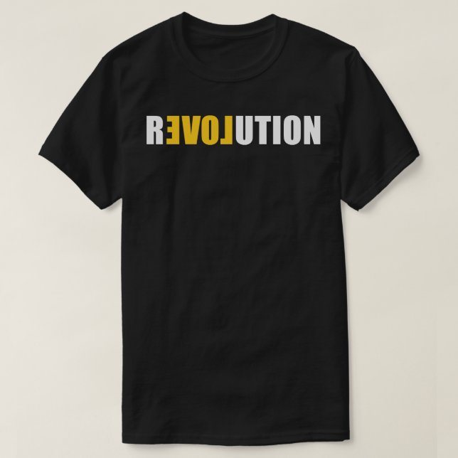 T-shirt Révolution (Design devant)