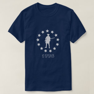 T-shirt Révolution américaine - soldat colonial 1776