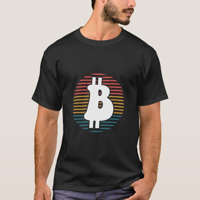 T-shirt Révolution Bitcoin : HODL sur le graphique (Devant)